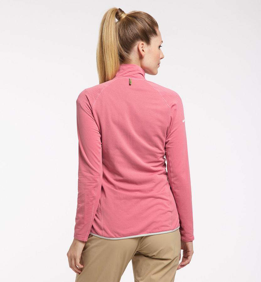 Haglöfs Womens L.I.M Mid Layer Pink New Zealand 52308SBVR